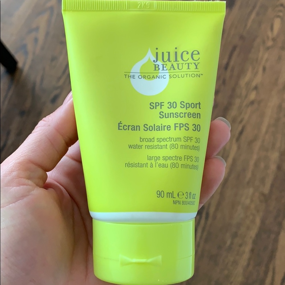 Organic sunblock